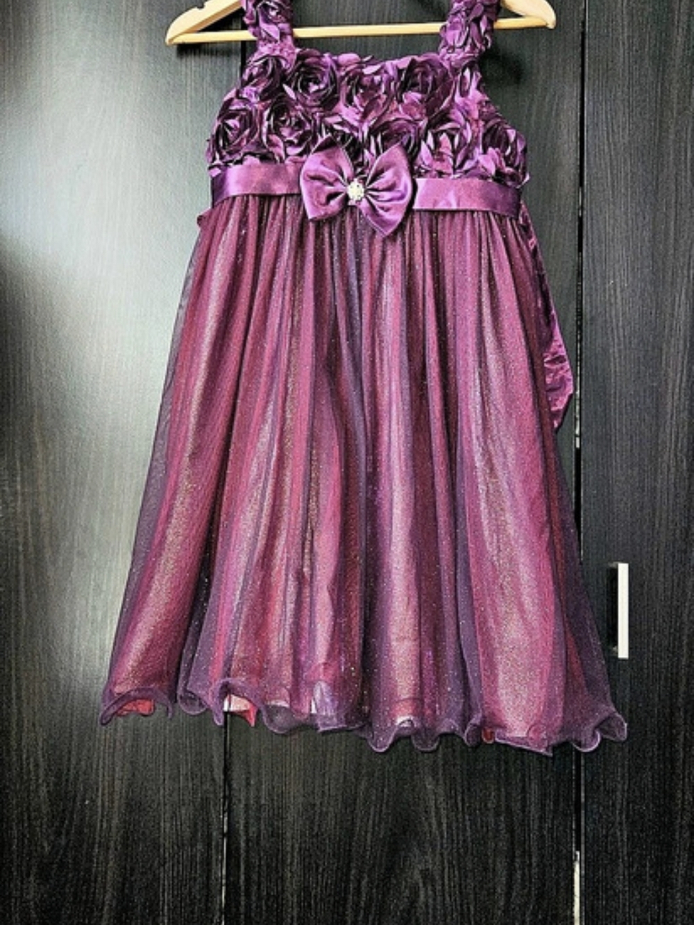 Girls Formal Purple Dress